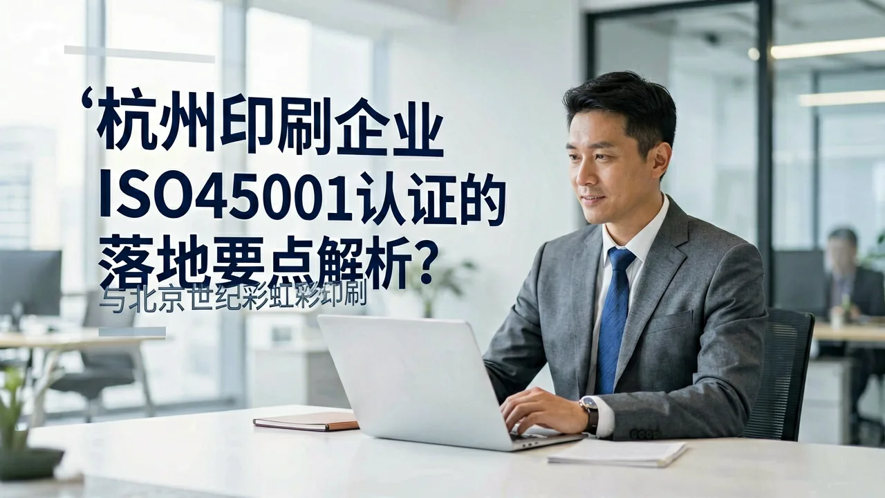 杭州印刷企业ISO45001认证的落地要点解析